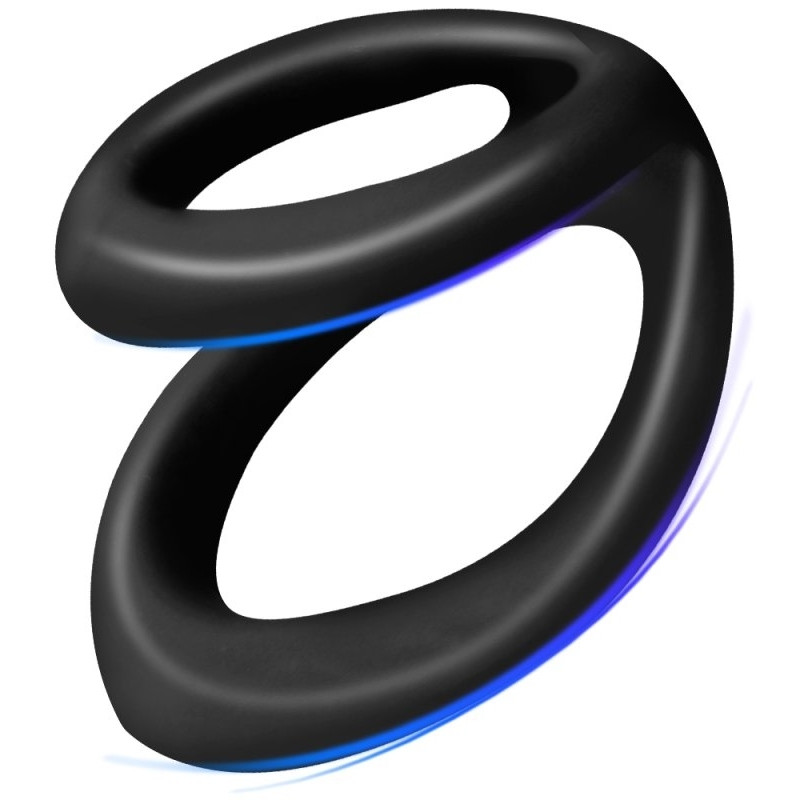 FUKR Double Cockring Uplift 40mm Noir